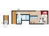 epinard西葛西parkside 1Rの間取り
