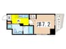 ＤｅＬＣＣＳ西池袋 1Kの間取り