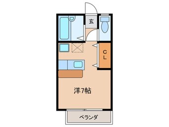 間取図 リビオンハイム