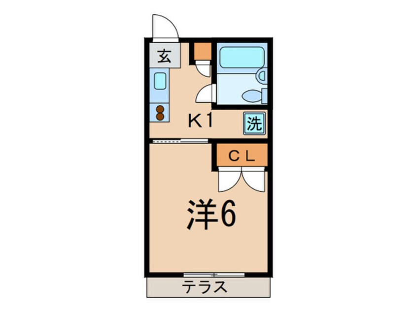 間取図 ハイツケンユー