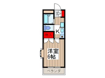 間取図 メゾン　ド　ワコ－２