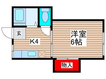 間取図 田中アパート