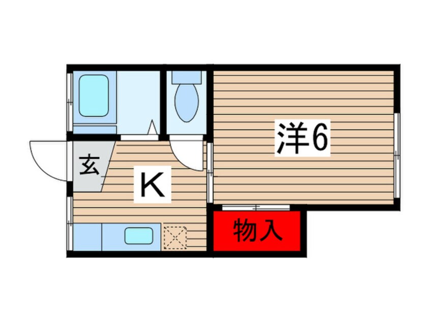 間取図 田中アパート