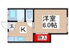 田中アパート 1Kの間取り