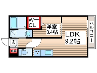 間取図 ジェンティーレ・トリヤマⅤ