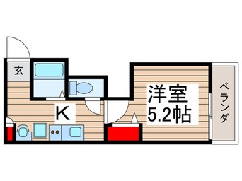 間取図 MELDIA秋山