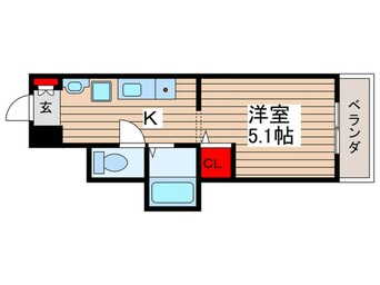 間取図 MELDIA秋山