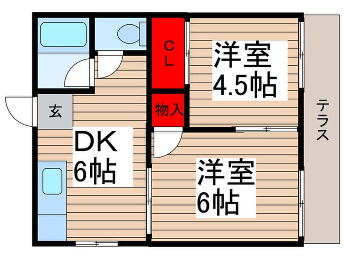 間取り図 八千代ハイツ