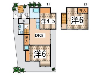 間取図 第二石倉ハイツ