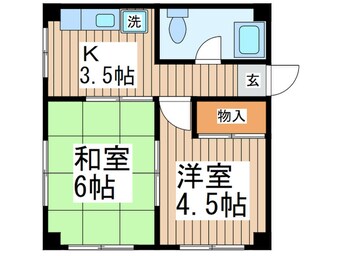 間取図 内田マンション