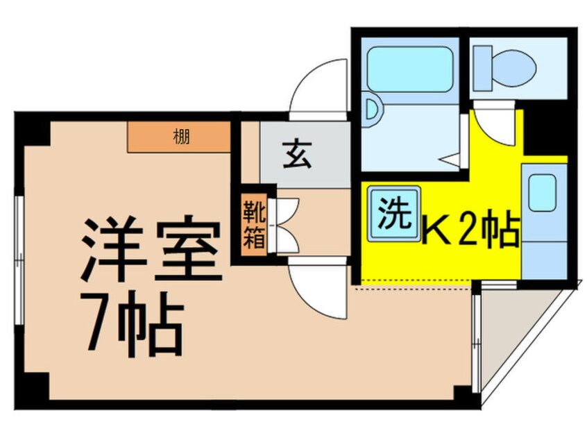 間取図 ドミール石神井