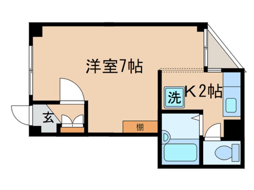 間取図 ドミール石神井