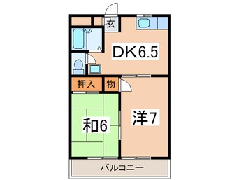 間取図 ブル－ビ－チ大船