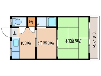 間取図 いつみ荘