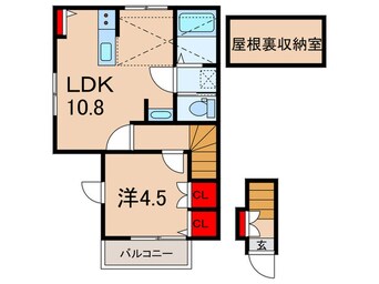 間取図 シャトーFJ