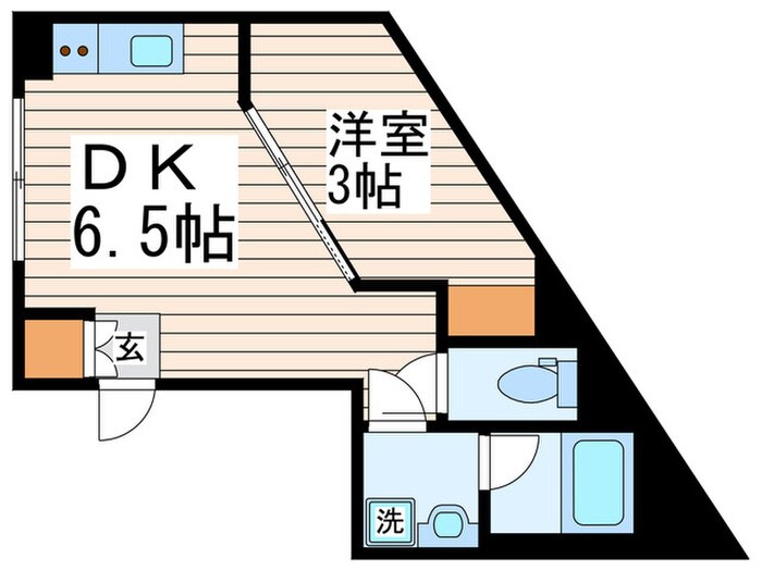 間取り図 ﾐﾗｲｽﾞ中野江原町ﾚｼﾞﾃﾞﾝｽ(501)