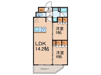 間取図 参宮橋ビューアパートメント