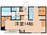 サンハイツ八幡山A棟（306） 1Rの間取り