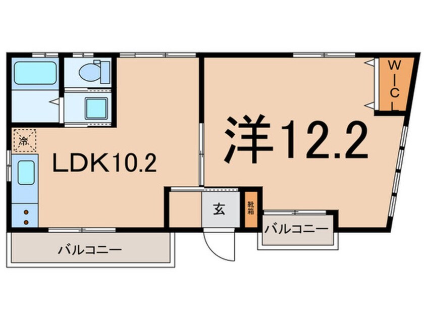 間取図 アライハイツ