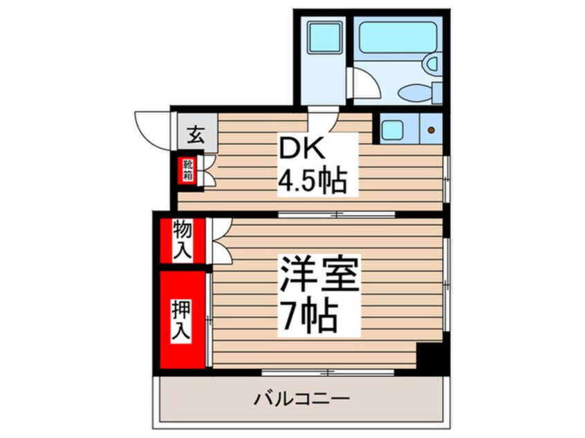 間取図 グリーンハウス平井