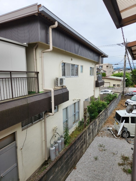 室内からの展望 双葉ハイツ
