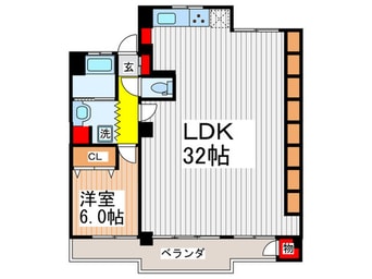 間取図 恩多マンション1号棟（305）