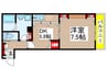 ＧＲＡＣＩＭ＿０３ 1DKの間取り