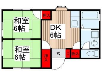 間取図 第一小川コーポ