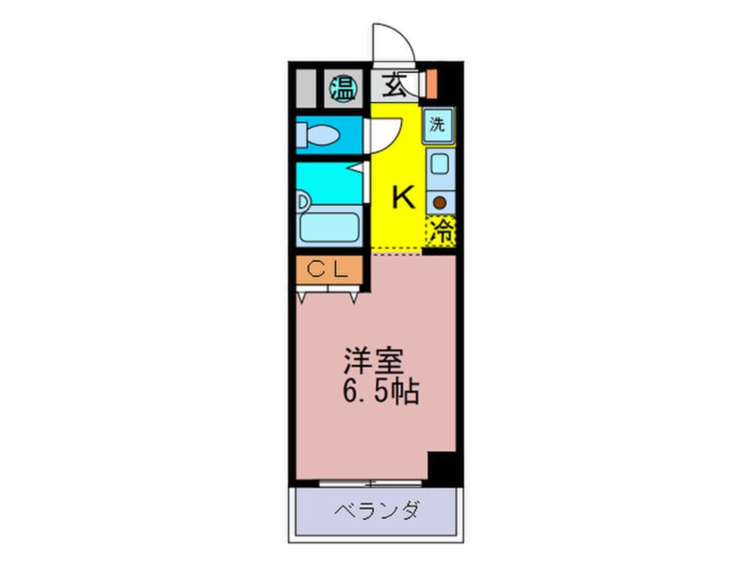 間取図 クラブリーシュ