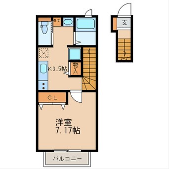 間取図 アントル リヴィエール