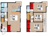 越生町黒山戸建 3LDKの間取り