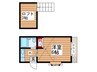 コーポ東和 1Kの間取り