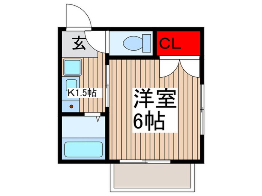 間取図 ヴィラ・パルステージⅠ