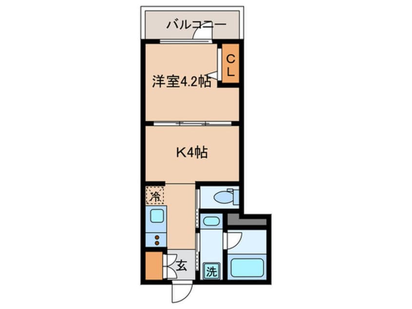 間取図 シルバーウッド春日