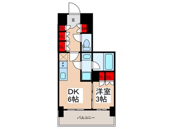 間取図 シーズンフラッツ上野稲荷町