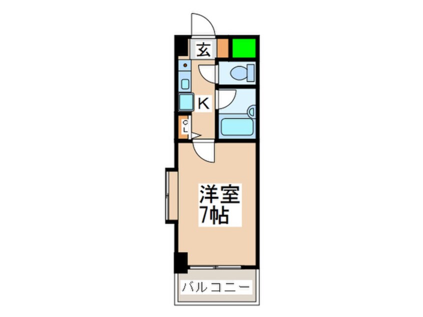 間取図 Ｋ・Ｍ・Ｙビル