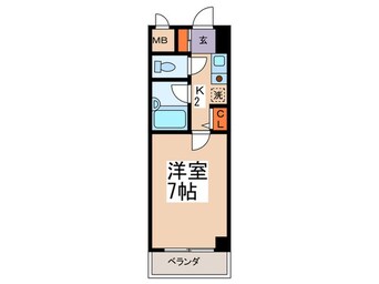 間取図 Ｋ・Ｍ・Ｙビル