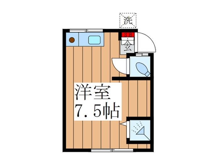 間取り図 しらぎく荘