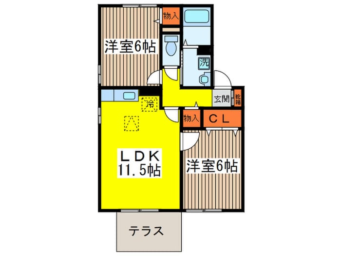 間取り図 サニ－サイドⅡ