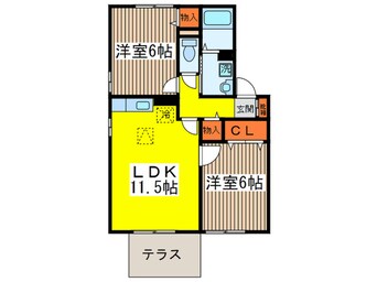 間取図 サニ－サイドⅡ