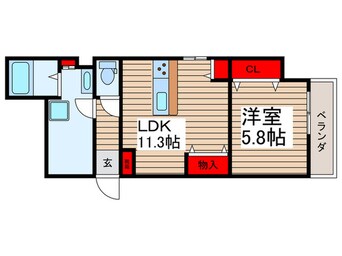 間取図 ひまわり