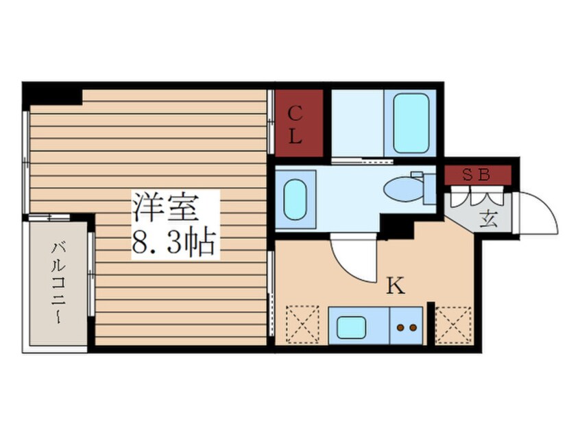 間取図 プロスペクト荻窪