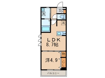 間取図 サンハイムサトウ参番館（A棟）