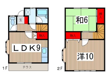 間取図 エルムハイツＡ