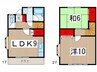 エルムハイツＡ 2LDKの間取り