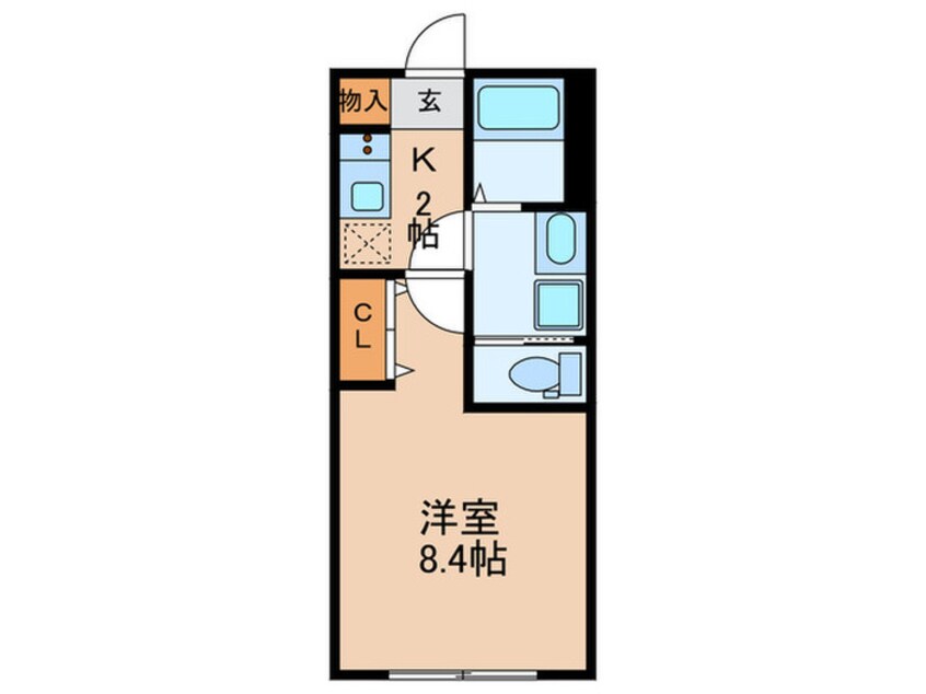 間取図 Ｔｉｅｒｒａ大山町