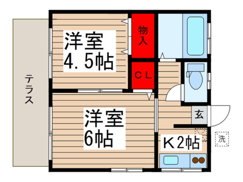 間取図 須藤荘