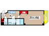 serenite nobuto 1Kの間取り