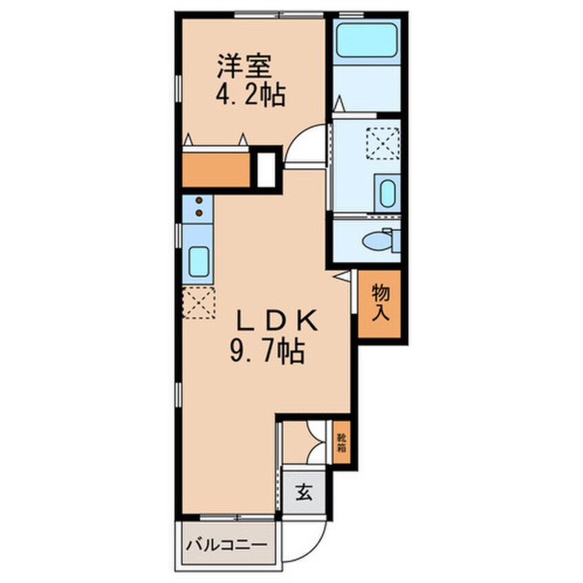間取図 フェリオひばりが丘