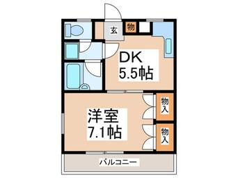 間取図 第２丸正ビル